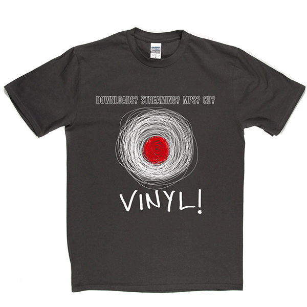 No to Downloads and MP3 Yes to Vinyl T Shirt product image 13