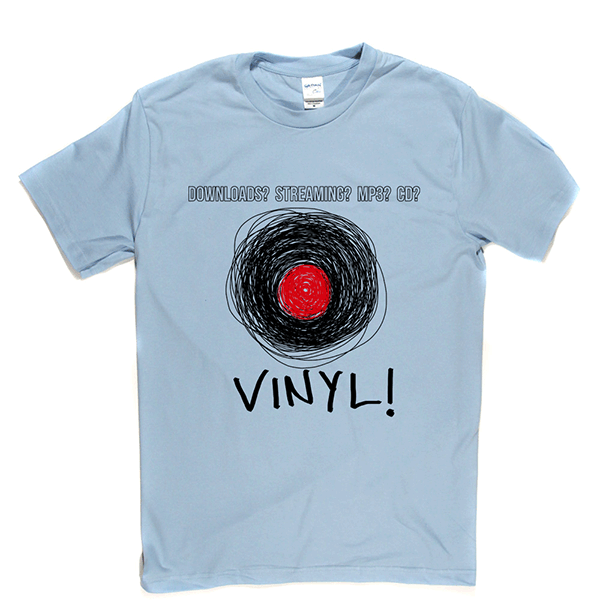 No to Downloads and MP3 Yes to Vinyl T Shirt product image 11