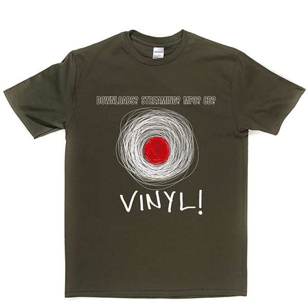 No to Downloads and MP3 Yes to Vinyl T Shirt product image 10