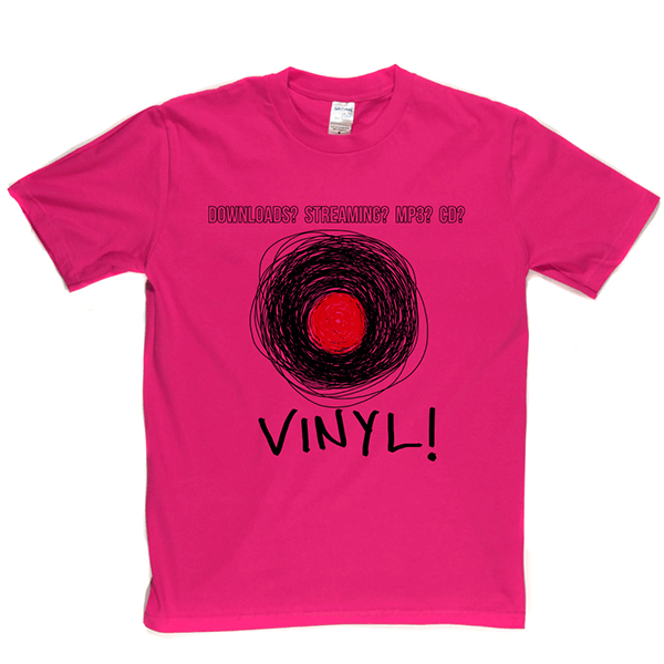 No to Downloads and MP3 Yes to Vinyl T Shirt product image 14