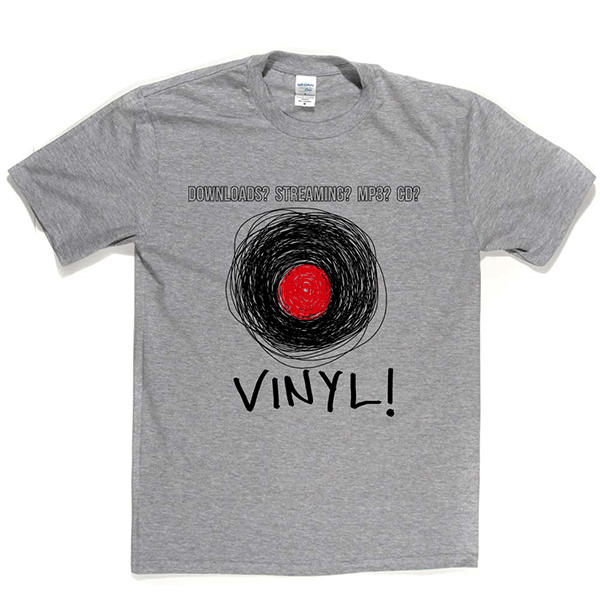 No to Downloads and MP3 Yes to Vinyl T Shirt product image 7