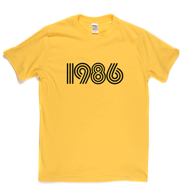 1986 T-shirt product image 6