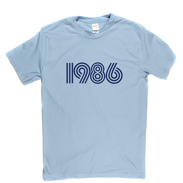 1986 T-shirt product image 5