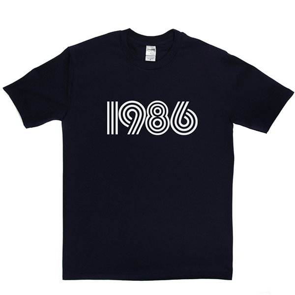 1986 T-shirt product image 2