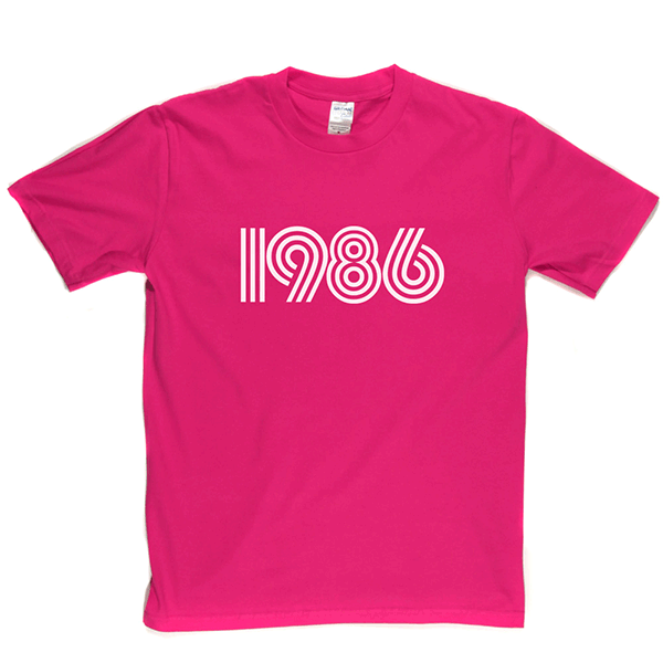 1986 T-shirt product image 11