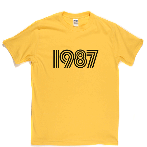 1987 T-shirt product image 13
