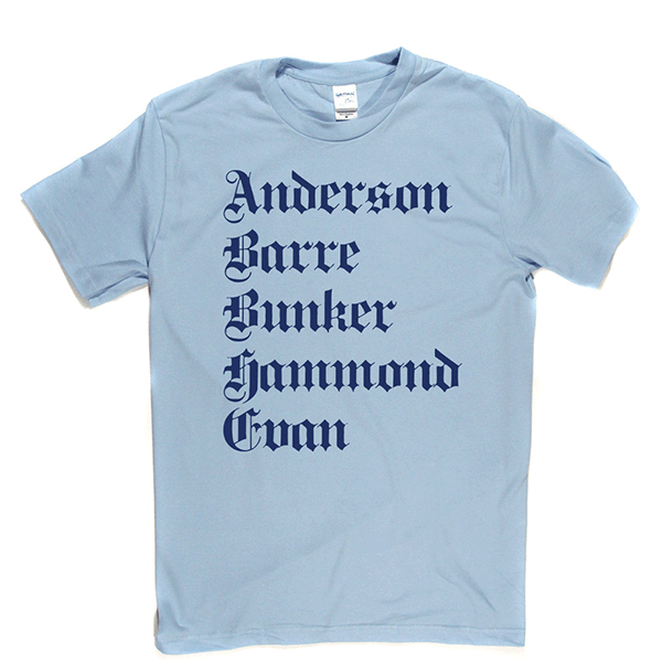 Jethro Tull Line Up T Shirt product image 3