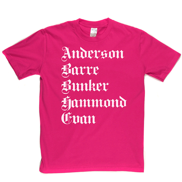 Jethro Tull Line Up T Shirt product image 8