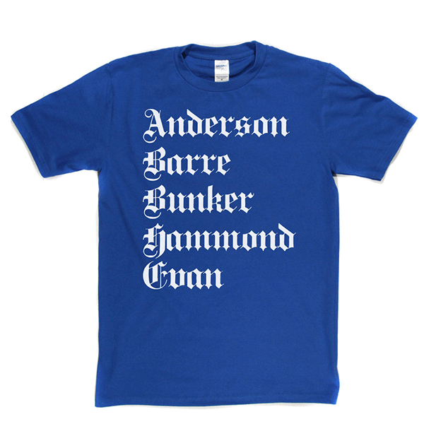 Jethro Tull Line Up T Shirt product image 7