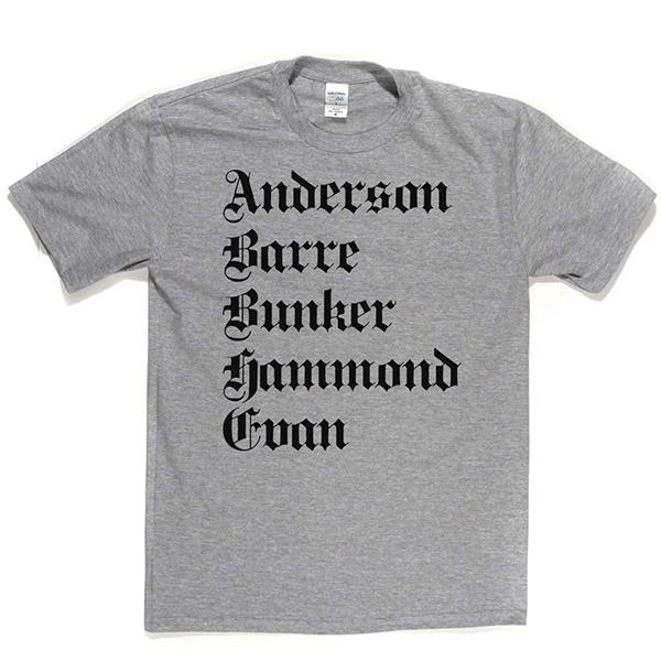Jethro Tull Line Up T Shirt product image 5
