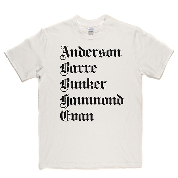 Jethro Tull Line Up T Shirt product image 11