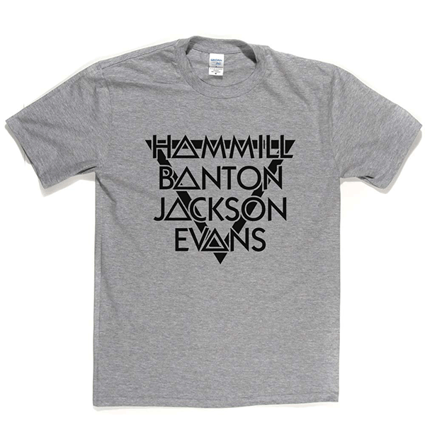 Van Der Graaf Line Up T Shirt product image 1