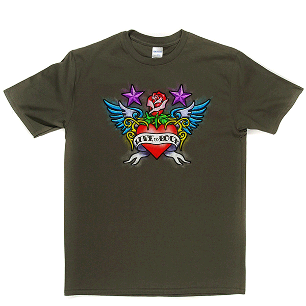 Live To Rock T Shirt product image 7