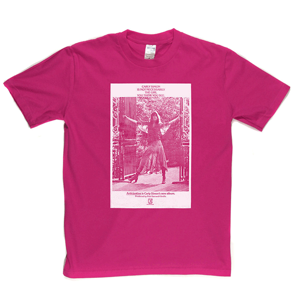 Carly Simon Anticipation T Shirt product image 7