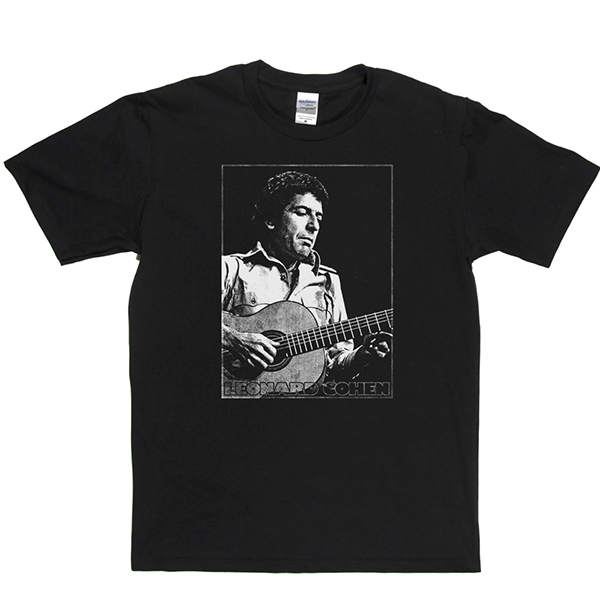 Leonard Cohen Acoustic T Shirt product image 3
