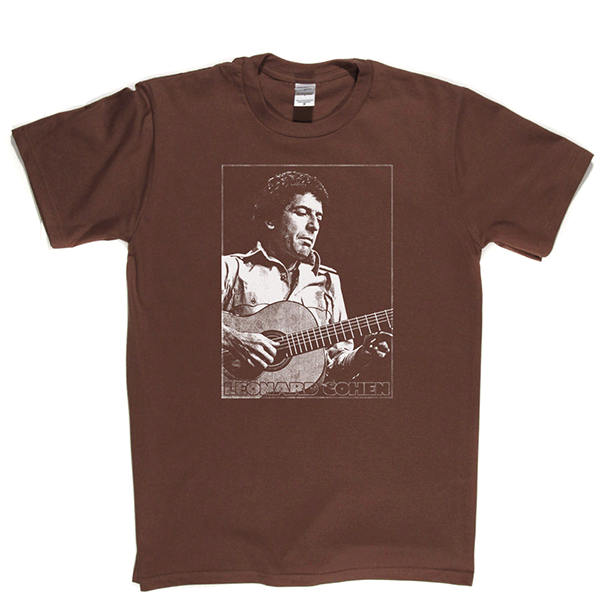 Leonard Cohen Acoustic T Shirt product image 5