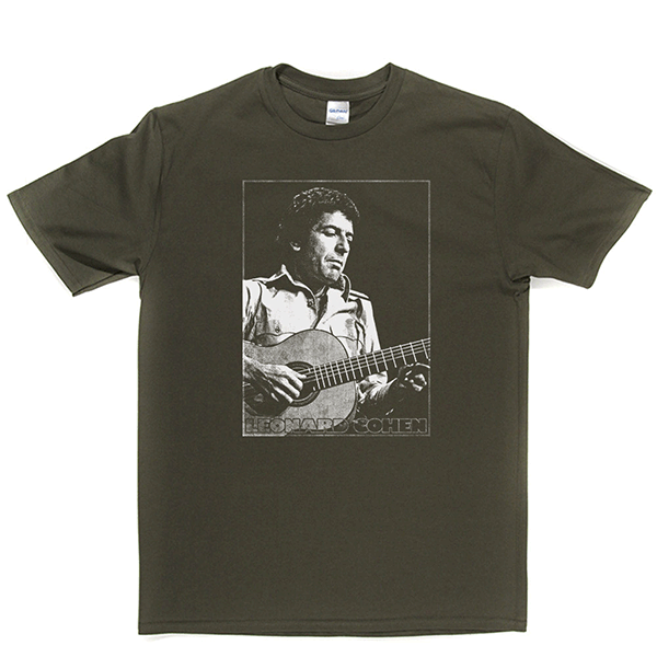Leonard Cohen Acoustic T Shirt product image 4