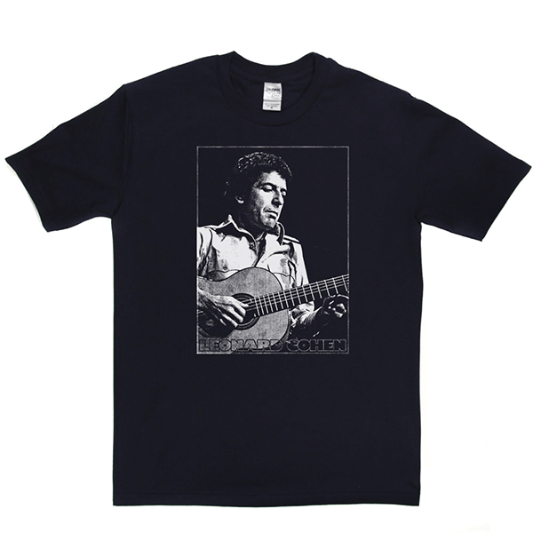 Leonard Cohen Acoustic T Shirt product image 2