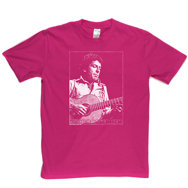 Leonard Cohen Acoustic T Shirt product image 7