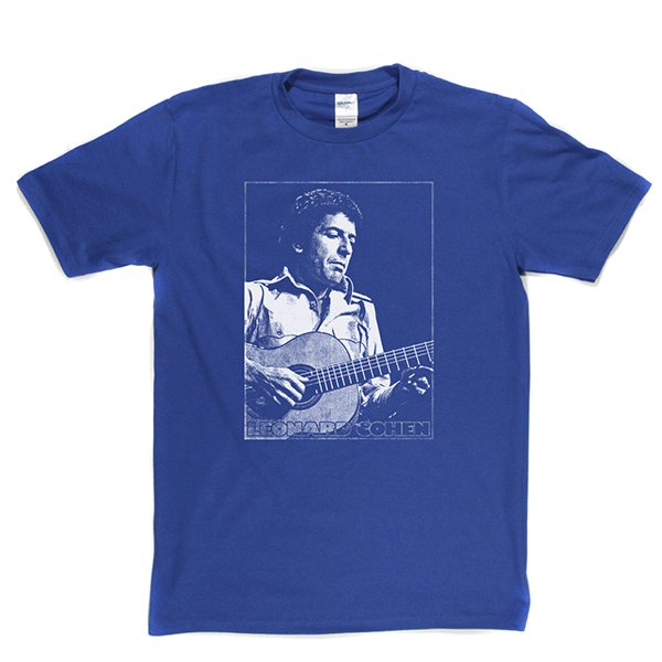 Leonard Cohen Acoustic T Shirt product image 8