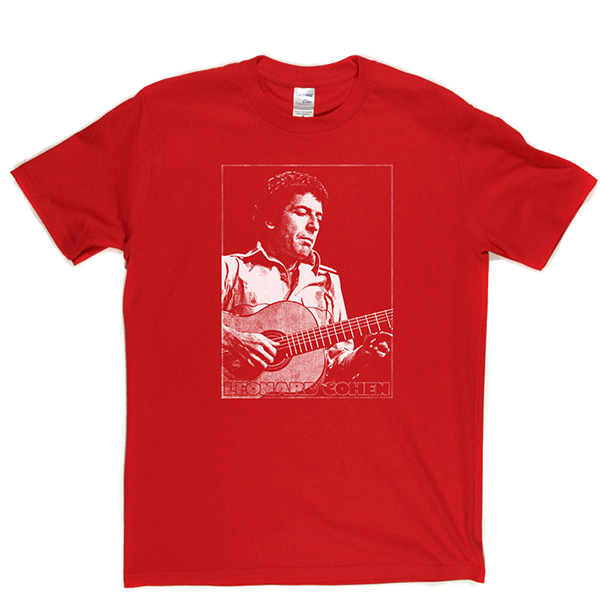 Leonard Cohen Acoustic T Shirt product image 6