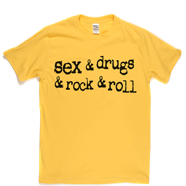 Sex & Drugs & Rock & Roll T-shirt product image 6