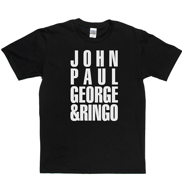 John Paul George and Ringo T-shirt product image 3