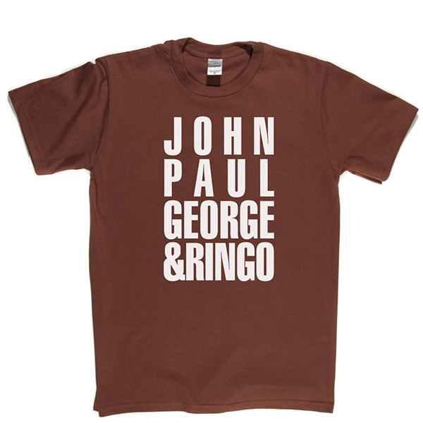 John Paul George and Ringo T-shirt product image 11
