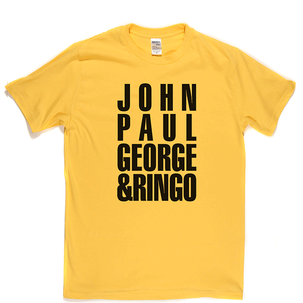 John Paul George and Ringo T-shirt product image 8