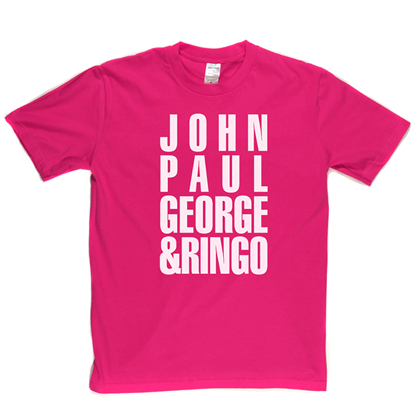 John Paul George and Ringo T-shirt product image 12