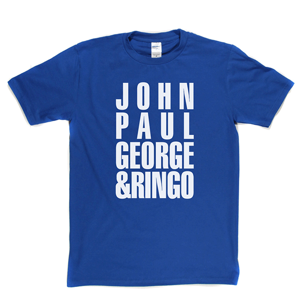 John Paul George and Ringo T-shirt product image 9
