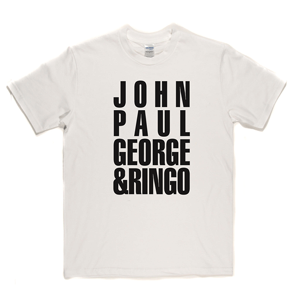 John Paul George and Ringo T-shirt product image 1