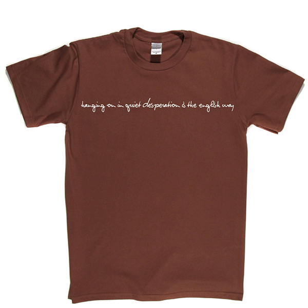 Hanging On In Quiet Desperation T-shirt product image 4