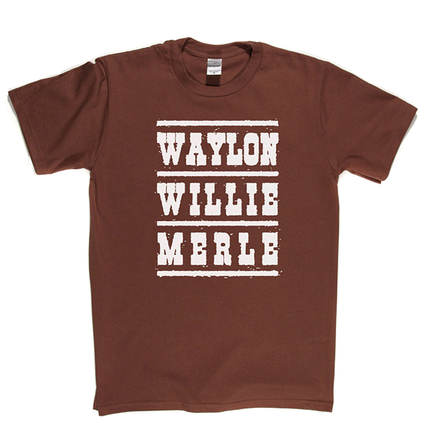 Waylon Willie Merle T Shirt product image 10