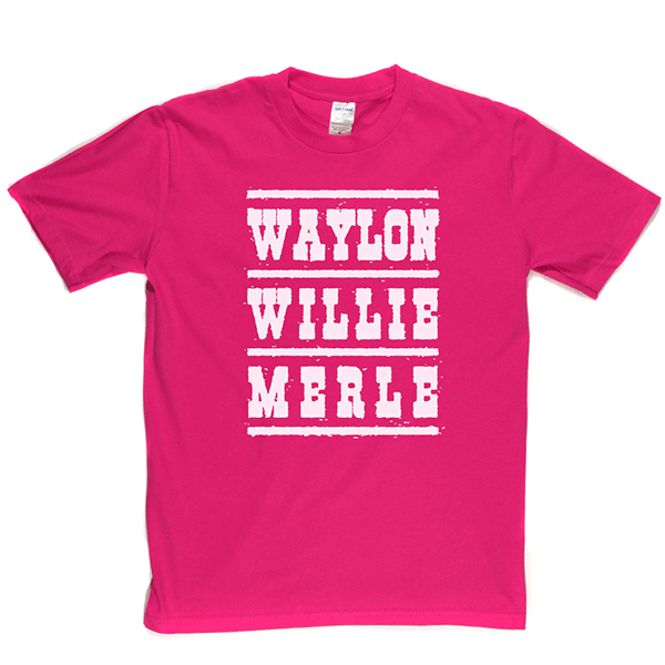 Waylon Willie Merle T Shirt product image 8