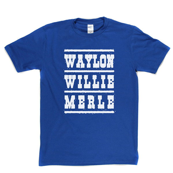 Waylon Willie Merle T Shirt product image 9