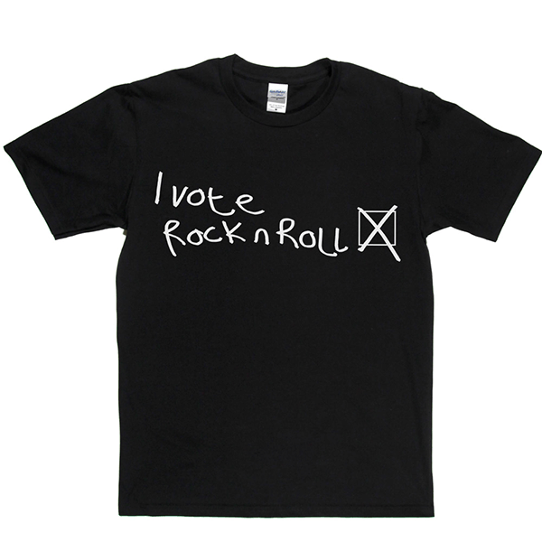 I Vote Rock N Roll T-shirt product image 12
