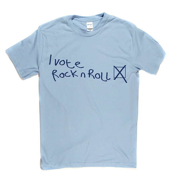 I Vote Rock N Roll T-shirt product image 9