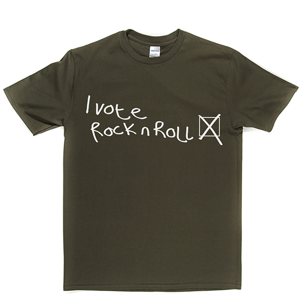 I Vote Rock N Roll T-shirt product image 11
