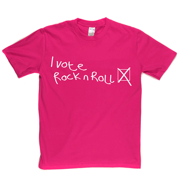 I Vote Rock N Roll T-shirt product image 6
