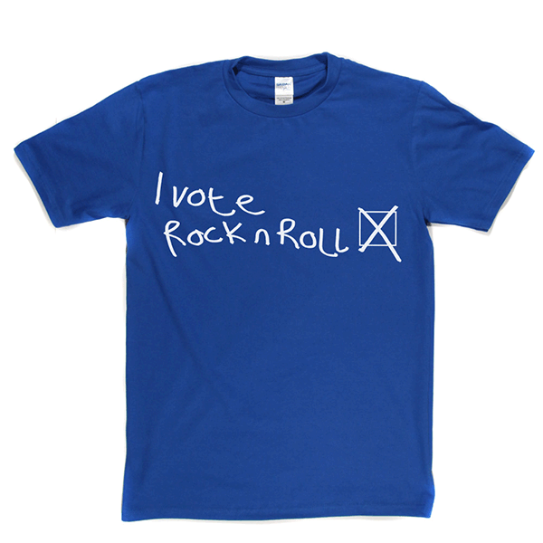 I Vote Rock N Roll T-shirt product image 1