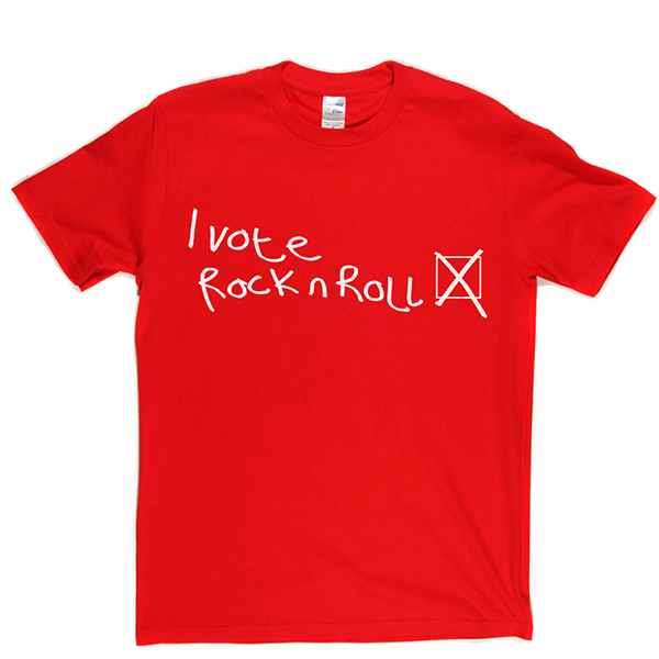 I Vote Rock N Roll T-shirt product image 7