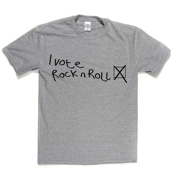 I Vote Rock N Roll T-shirt product image 10