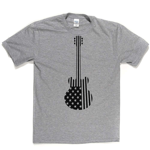 Star Stripes Guitar T-shirt product image 8