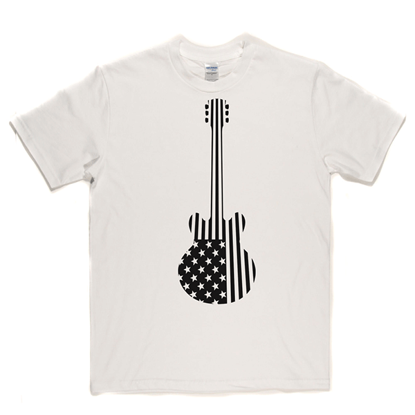 Star Stripes Guitar T-shirt product image 2