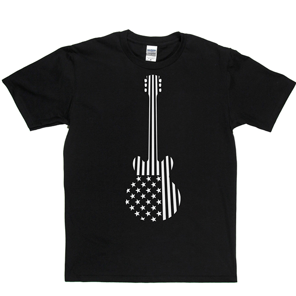 Star Stripes Guitar T-shirt product image 4