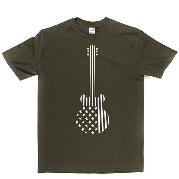 Star Stripes Guitar T-shirt product image 6