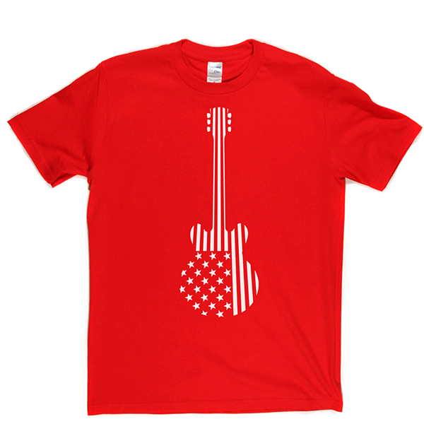 Star Stripes Guitar T-shirt product image 1