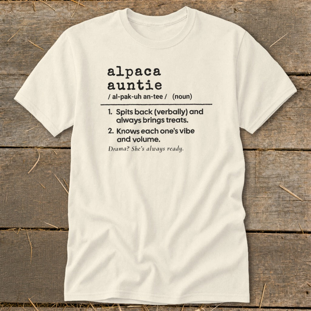 Alpaca Auntie Definition Classic Tee product image 3