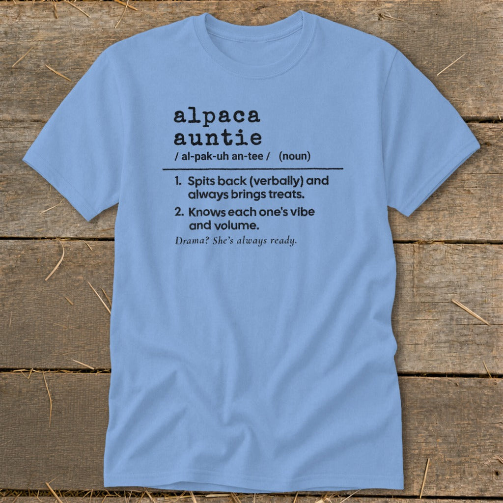 Alpaca Auntie Definition Classic Tee product image 6